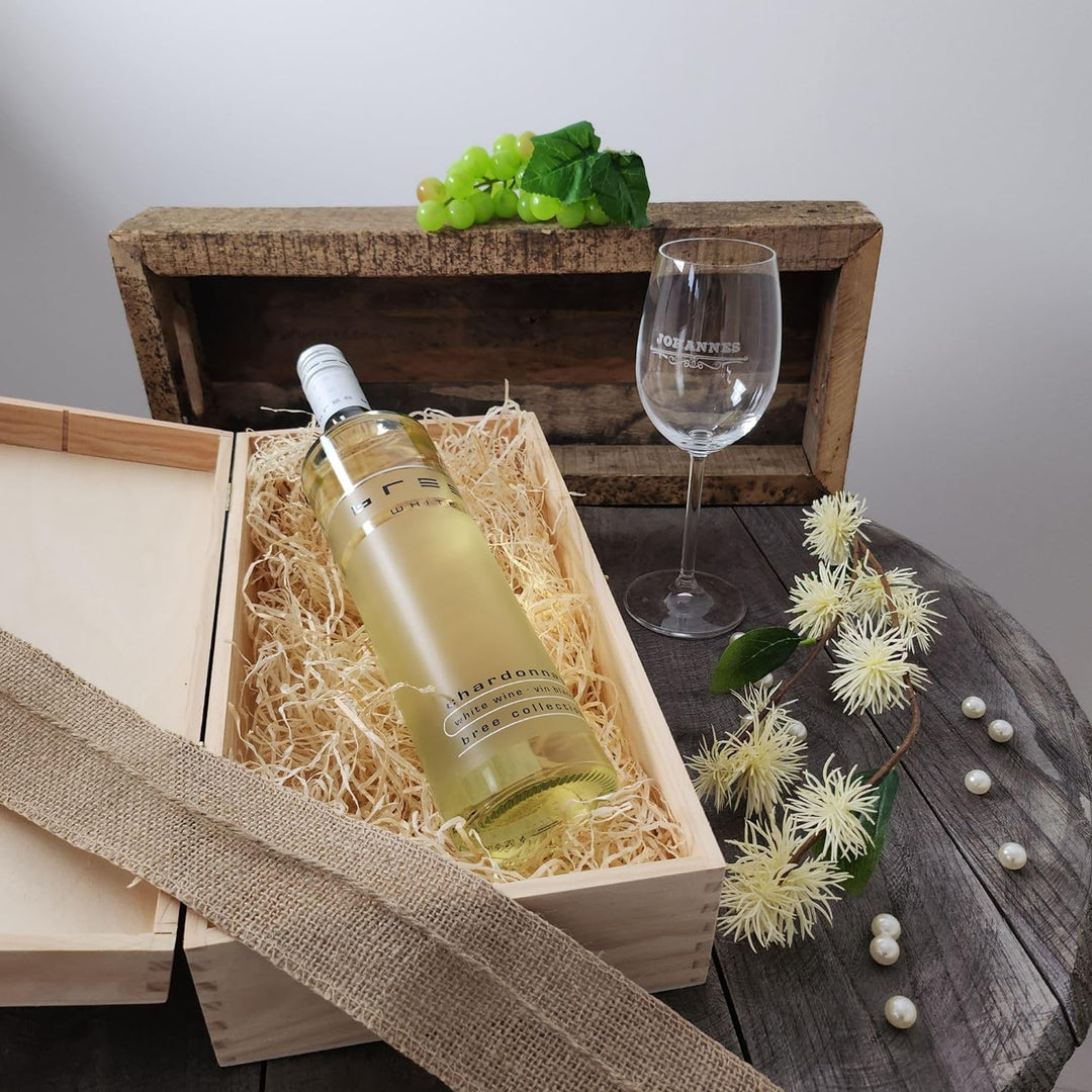 Weinglas – Geschenkset – Weinglas mit Gravur – Wein Geschenksets – Geschenk zur Rente – Ruhestand –