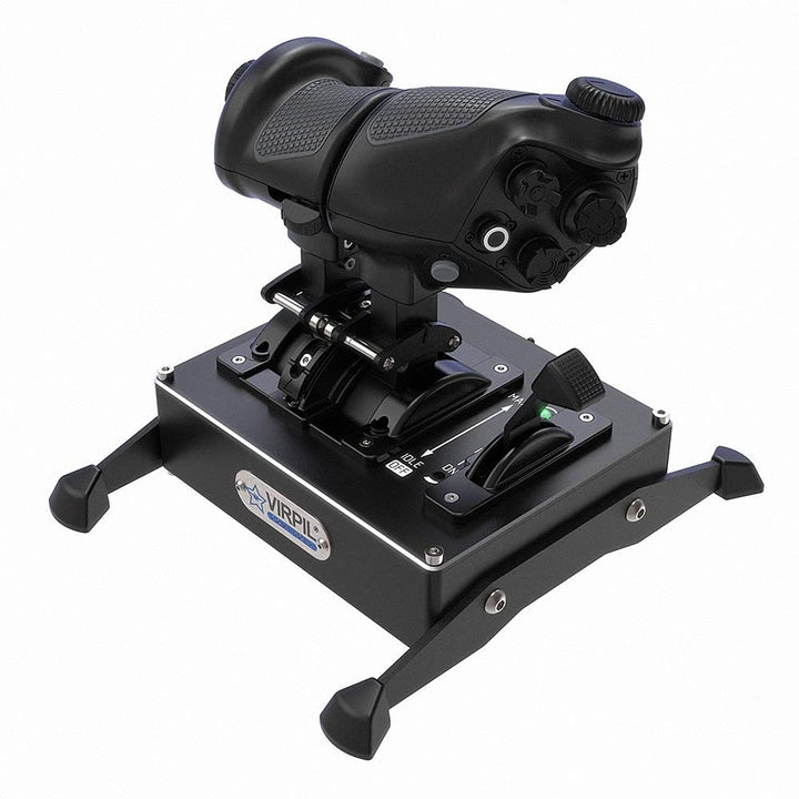 VIRPIL Controls - CDT-VMAX Throttle (Kompakter und Ergonomischer Zweimotoriger Gashebel, Einstellbar