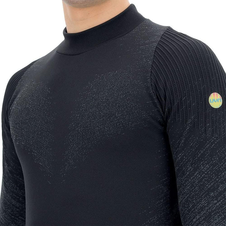 UYN Herren Running Exceleration Sweatshirt (1er Pack) L Black/Cloud, L Black/Cloud