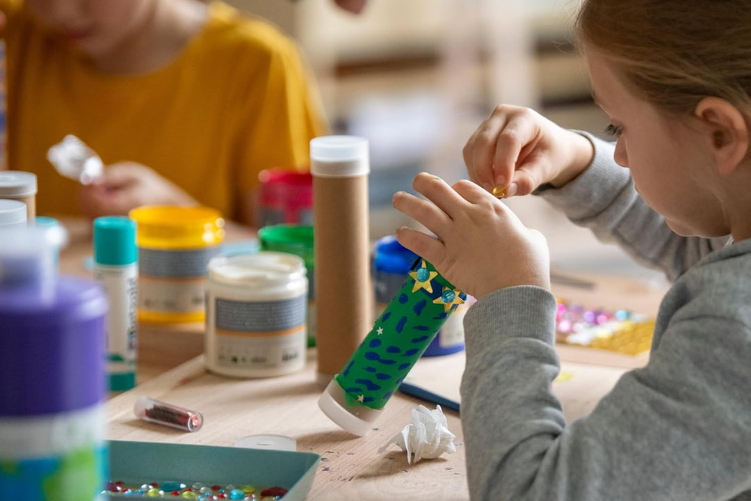 Betzold 52120 - Kaleidoskop Kinder-Geburtstag 10er Bastel-Set Mitgebsel