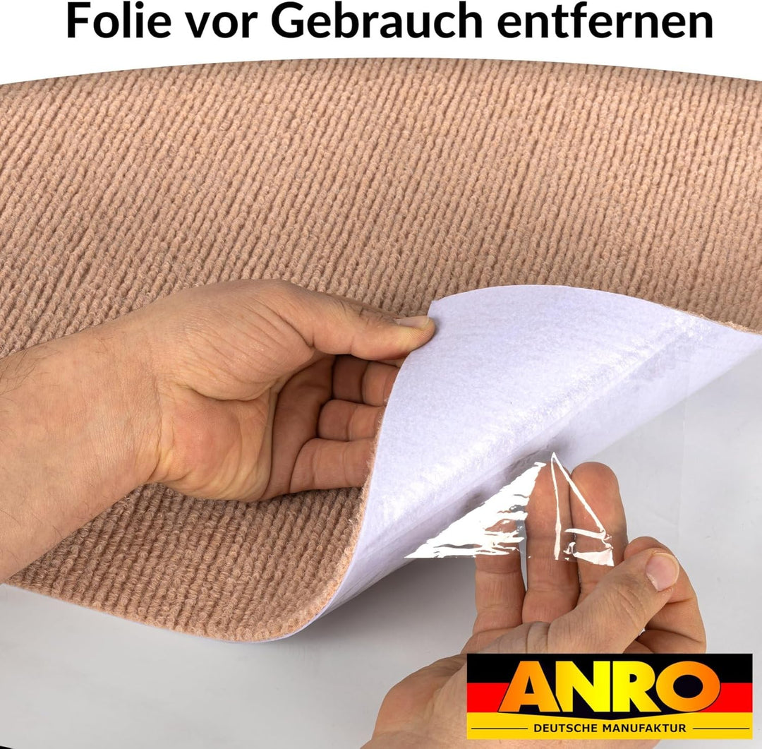 ANRO Bodenschutzmatte Bürostuhl Unterlage Schreibtischstuhl Unterlage Bürostuhl Teppich rutschfeste