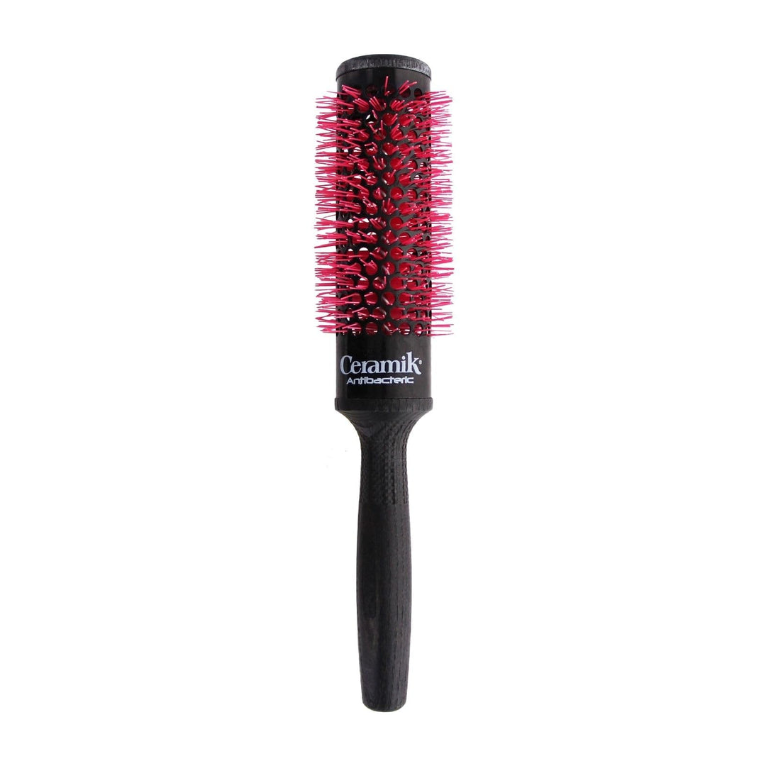 TEK - Linea Professionale - Spazzola Termica con Rullo in Ceramica e Setole Antibatteriche, per Cape