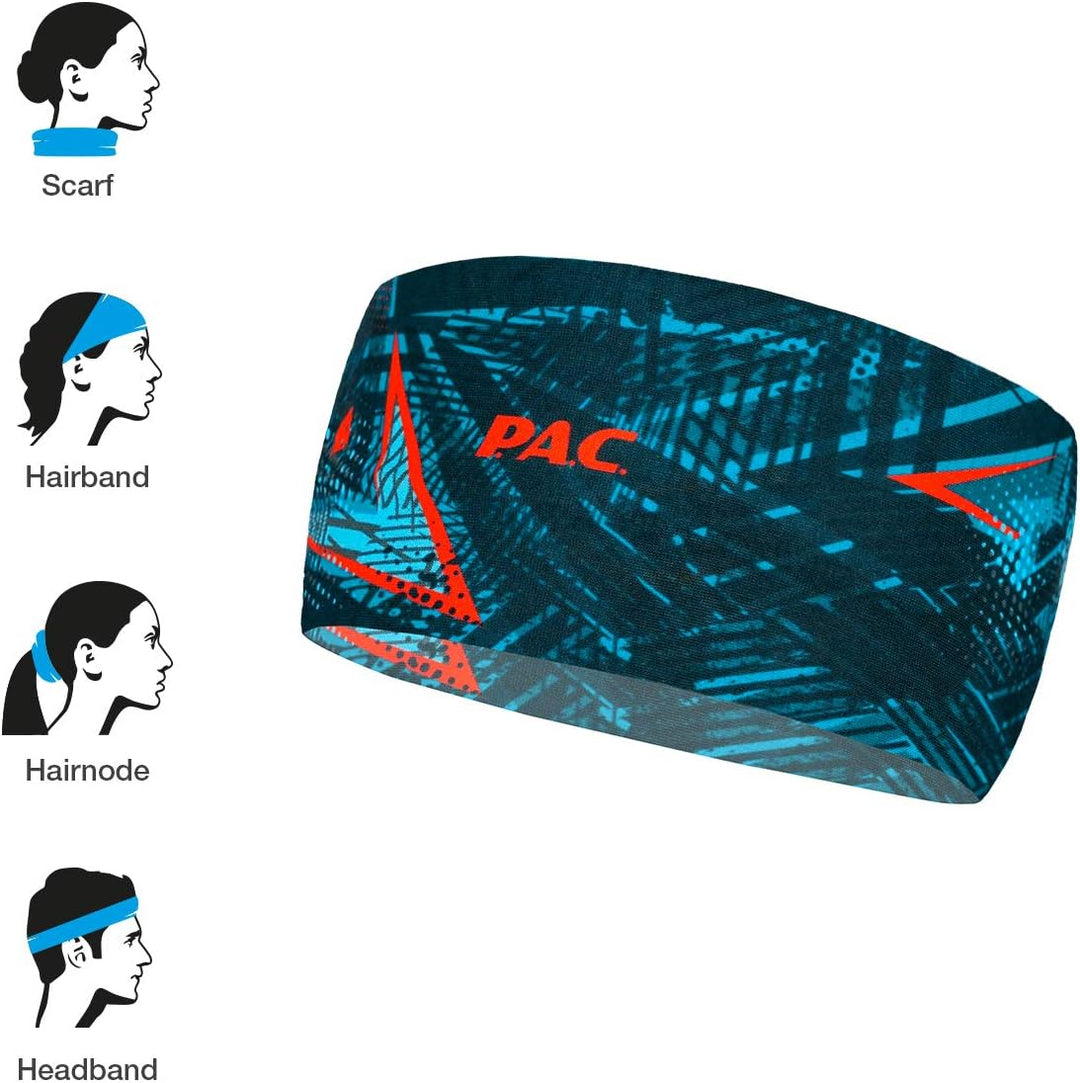 P.A.C. Ocean Upcycling Headbands - aus Meeresplastik hergestellt, umweltfreundliche Herstellung, nac