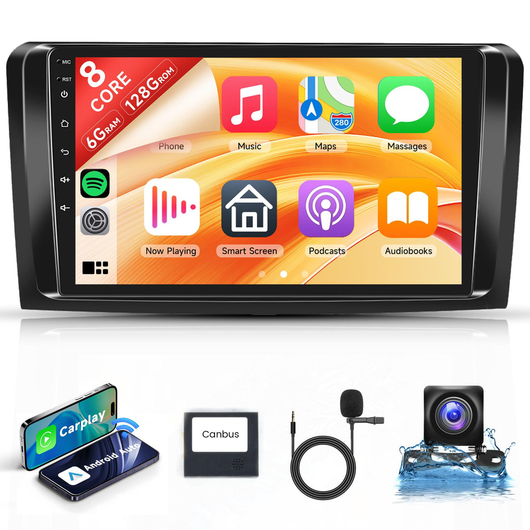 Rimoody 8 Core 6+128G Autoradio Android für Mercedes Benz ML GL W164 ML350 ML500 GL320 X164 ML280 GL