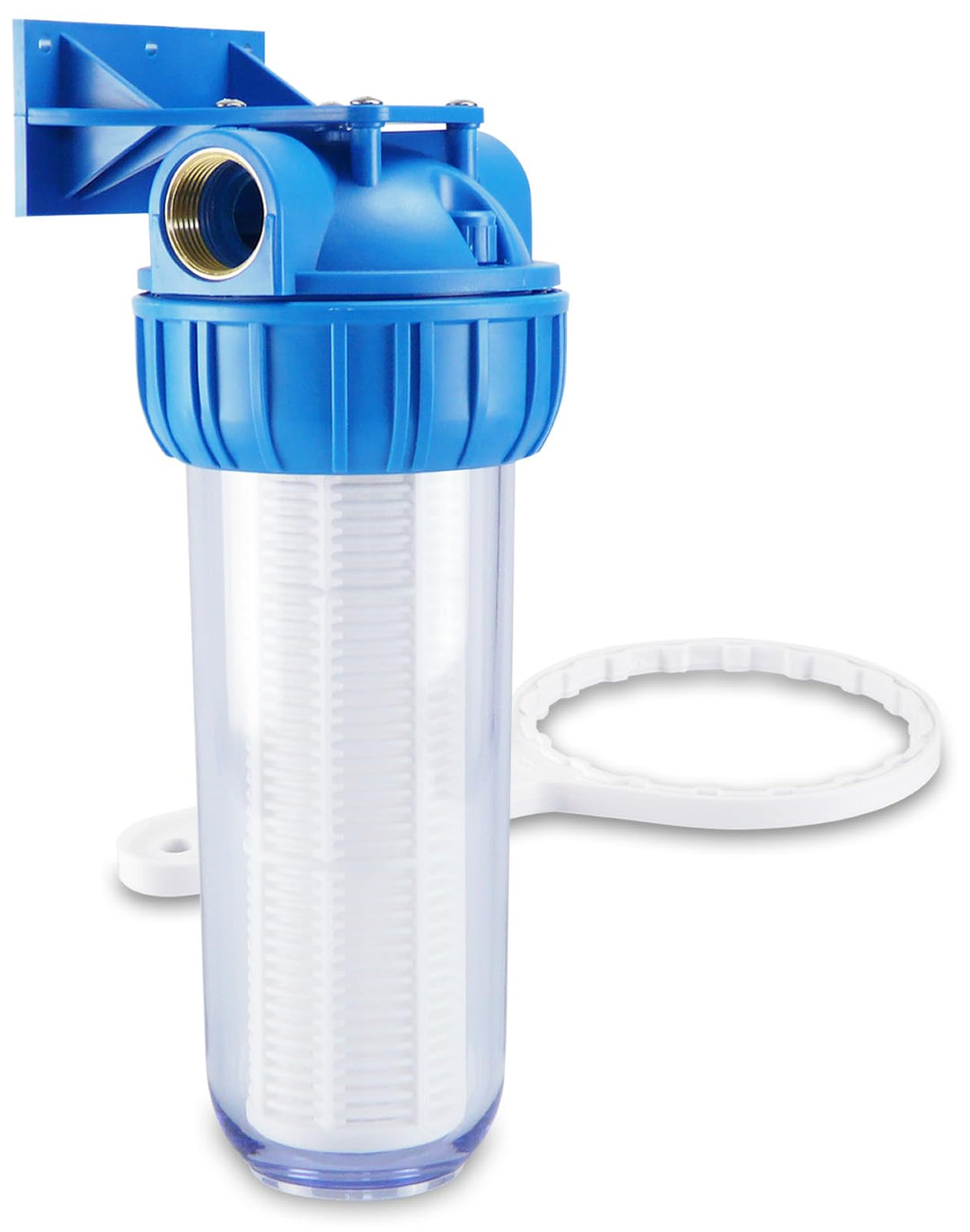 smardy HWF 100 Vorfilter Hauswasserwerk Pumpen Hauswasserfilter 1" Zoll Waschbar 5000 L/h Vorfilter