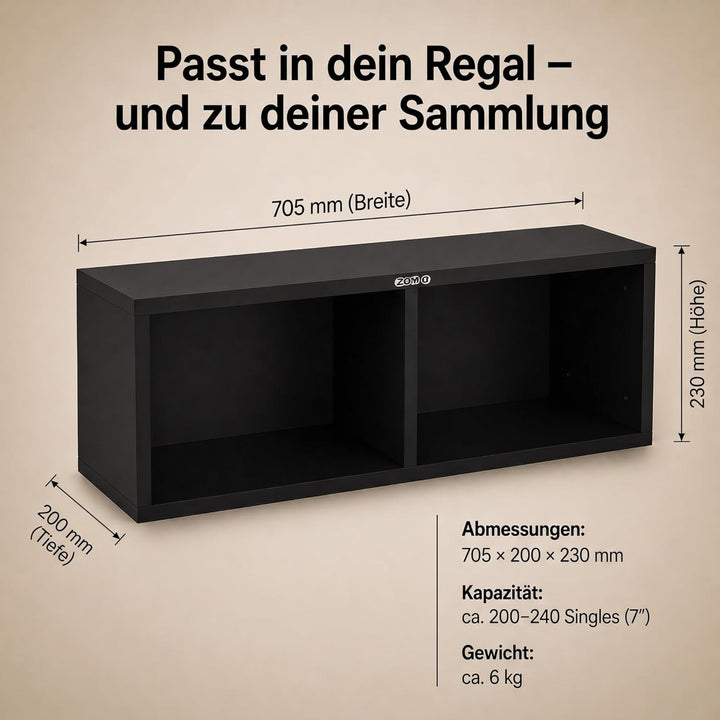 Zomo VS-Box 7/200 Schwarz
