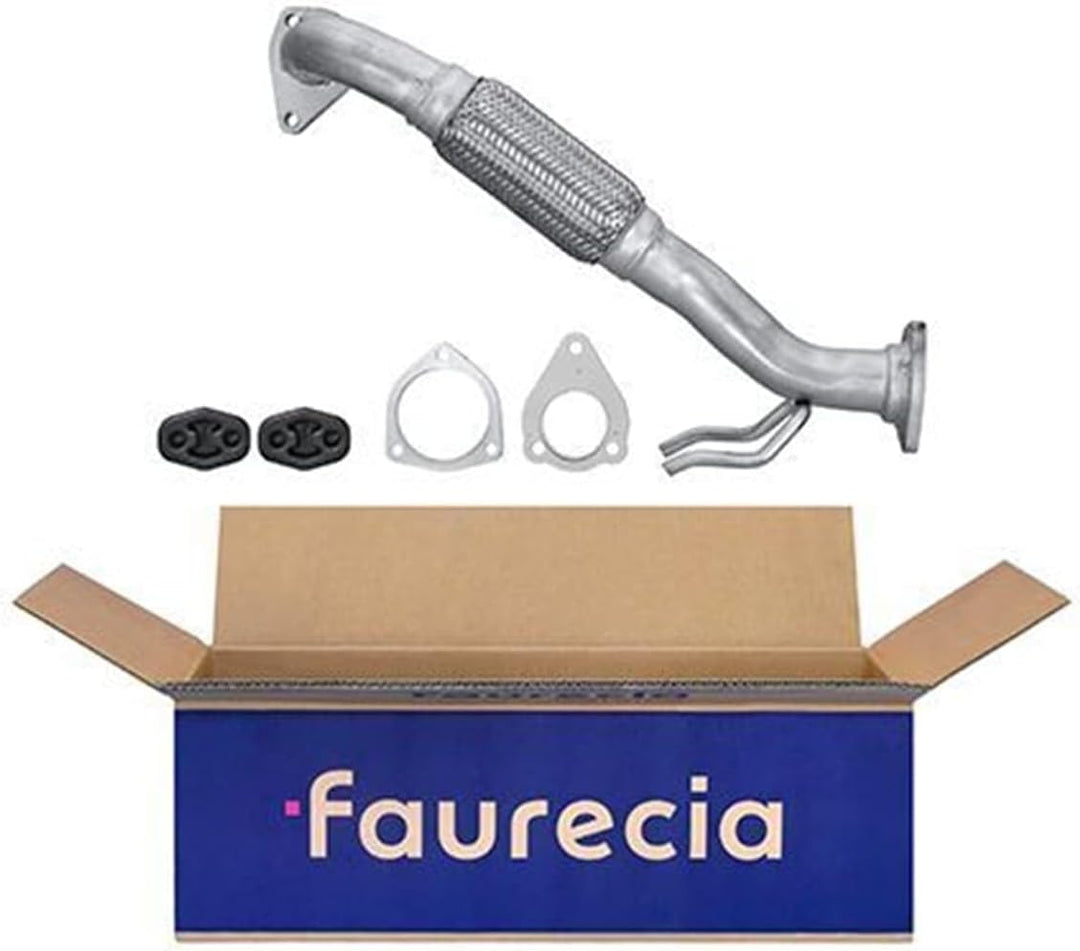 HELLA 8LA 366 006-711 Abgasrohr - Easy2Fit® Kit - vorne - einteilig - Set mit Anbauteilen