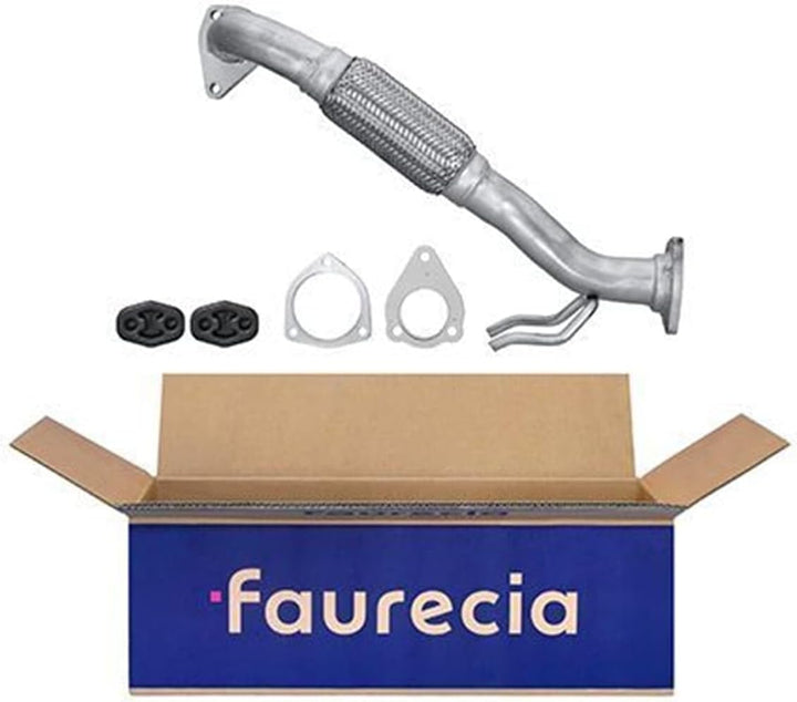 HELLA 8LA 366 006-711 Abgasrohr - Easy2Fit® Kit - vorne - einteilig - Set mit Anbauteilen