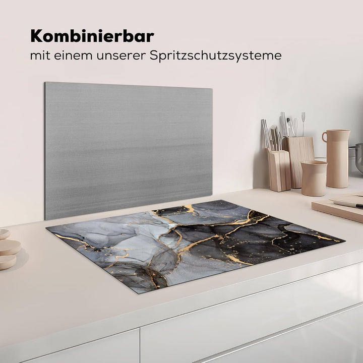 KitchenYeah© Herdabdeckplatte Einteilig Küche Ceranfeld Abdeckplatte Cerankochfeld Abdeckung Indukti