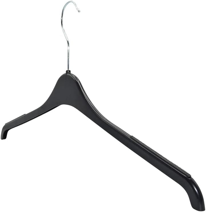 RSR Hangers 50 Stück Kleiderbügel Blusenbügel 47 cm hochwertigem Kunststoff | Hemdenbügel | 360° dre