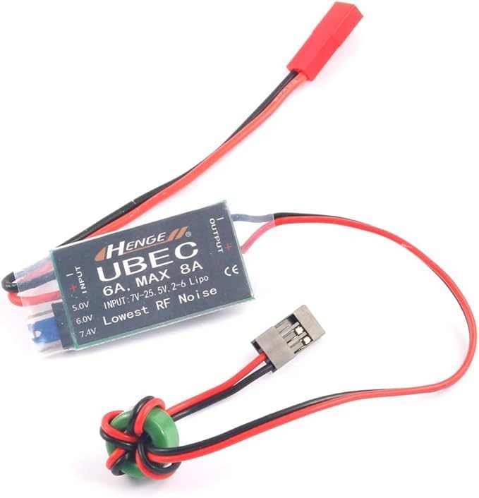 6A UBEC Ausgang 5V.6V 6A.8A 2-6S Lipo Switch Mode UBEC Niederspannung Version für 450 500 RC Hubschr