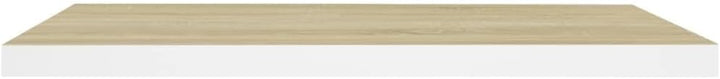80x23,5x3,8 cm Floating Wall Shelf 4 STK. Hängeregal Regale Wandregale Regalboden Regal Eiche Weiss