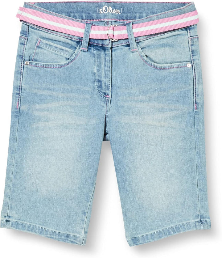 s.Oliver Mädchen Jeans-Shorts 98 53z1, 98 53z1