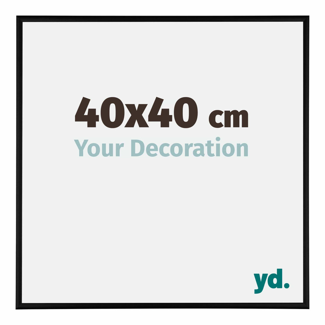 yd. Your Decoration - Bilderrahmen 40x40 cm - Bilderrahmen aus Aluminium mit Acrylglas - Antireflex