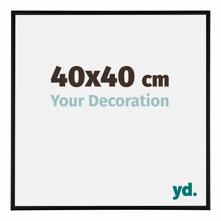 yd. Your Decoration - Bilderrahmen 40x40 cm - Bilderrahmen aus Aluminium mit Acrylglas - Antireflex