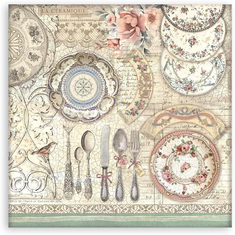 Stamperia - Scrapbook Paper Pad for Scrapbooking, Albums, Card Making, Bullet Journalling and More,