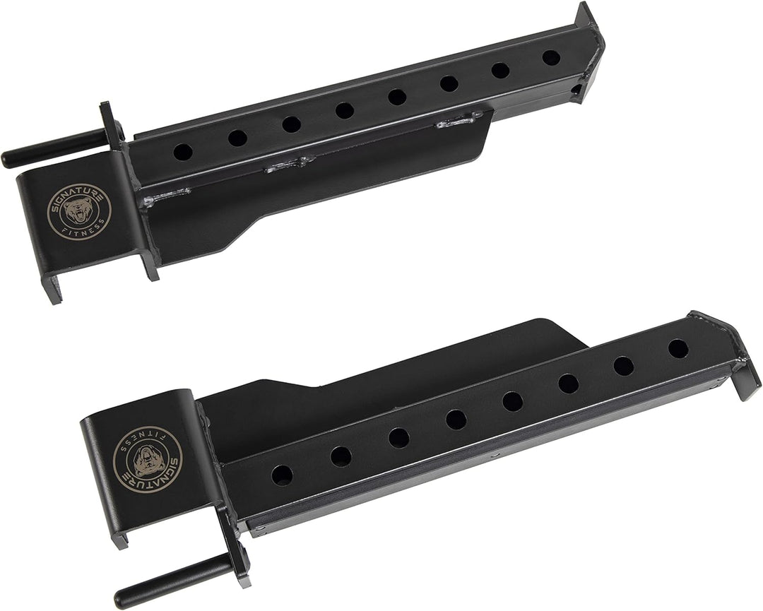 Signature Fitness SF-3 Power Cage Kniebeugenständer, 7,6 x 7,6 cm, inkl. J-Haken und Sicherheitsgurt