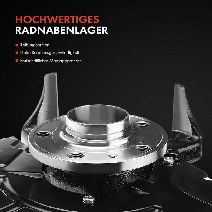 Achsschenkel Radlagergehäuse Komplett Vorne Links für Polo 6R 6C 9N Fox 5Z Cordoba 6L Ibiza 6L 6J 6P