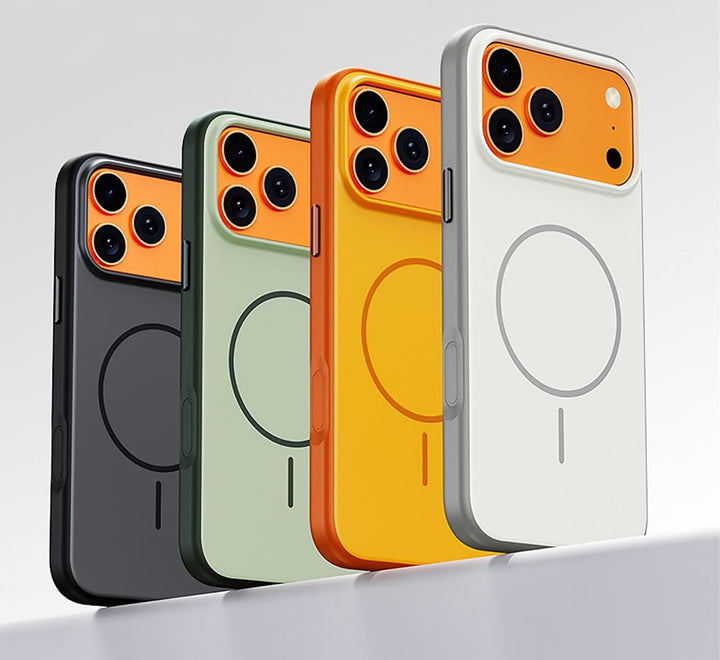 GIOPUEY Magnetische Handyhülle für Honor 600 Hülle, Case Kompatibel mit MagSafe, Matte PC Zurück + T