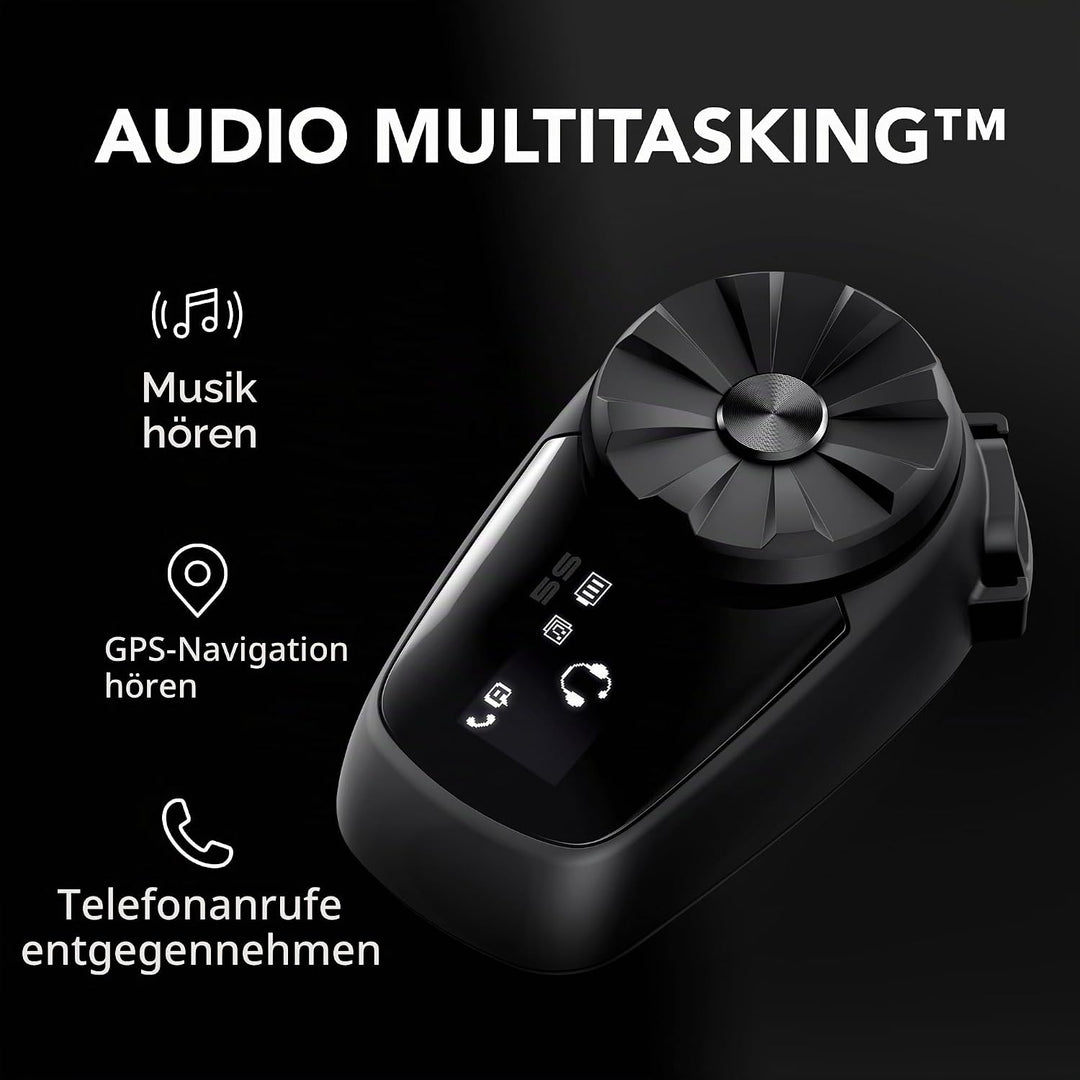 Sena 5S Motorrad Bluetooth Kommunikationssystem Einzelpackung (2022), Einzelpackung (2022)