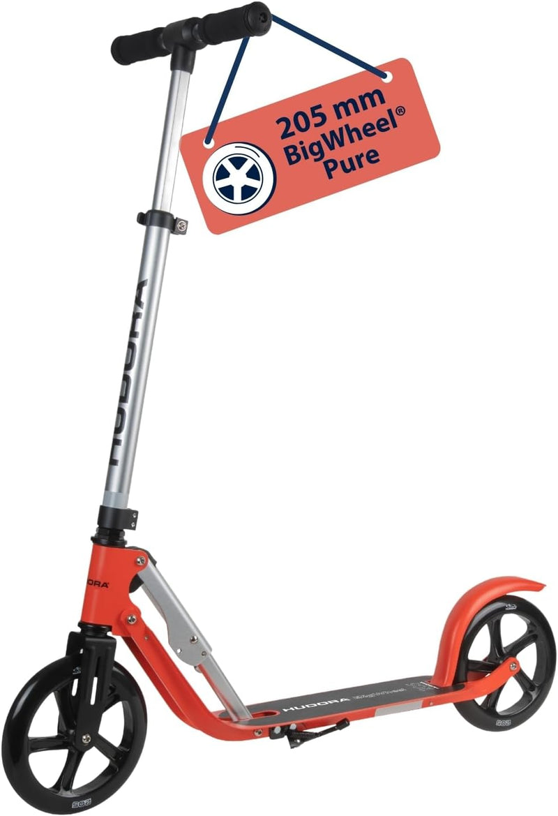 HUDORA Alu-Scooter BigWheel® 205 Pure, red