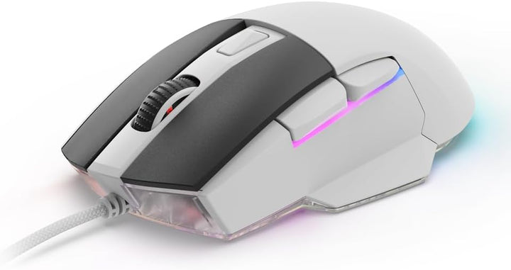 Sharkoon Skiller SGM35 White, Optical Gaming Maus, RGB, PBT Button