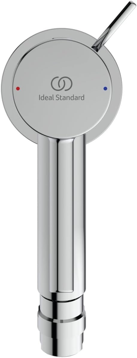 Ideal Standard BC197AA Ceraline Bidetarmatur mit Zugknopf-Ablaufgarnitur