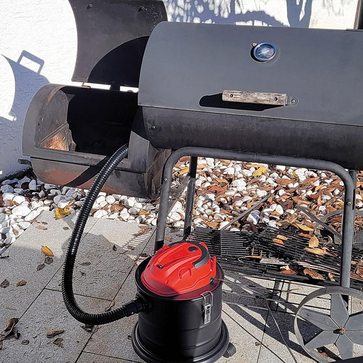 WALTER - Asche- und Trockensauger 1200 W, Aschesauger für Kamin, Kaminsauger Ascheschlucker