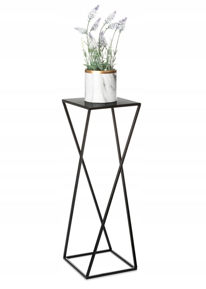 HowHomely Blumenständer Metall 70cm - Pflanzenständer Hoch Blumenregal - Blumenständer - Blumentopfs