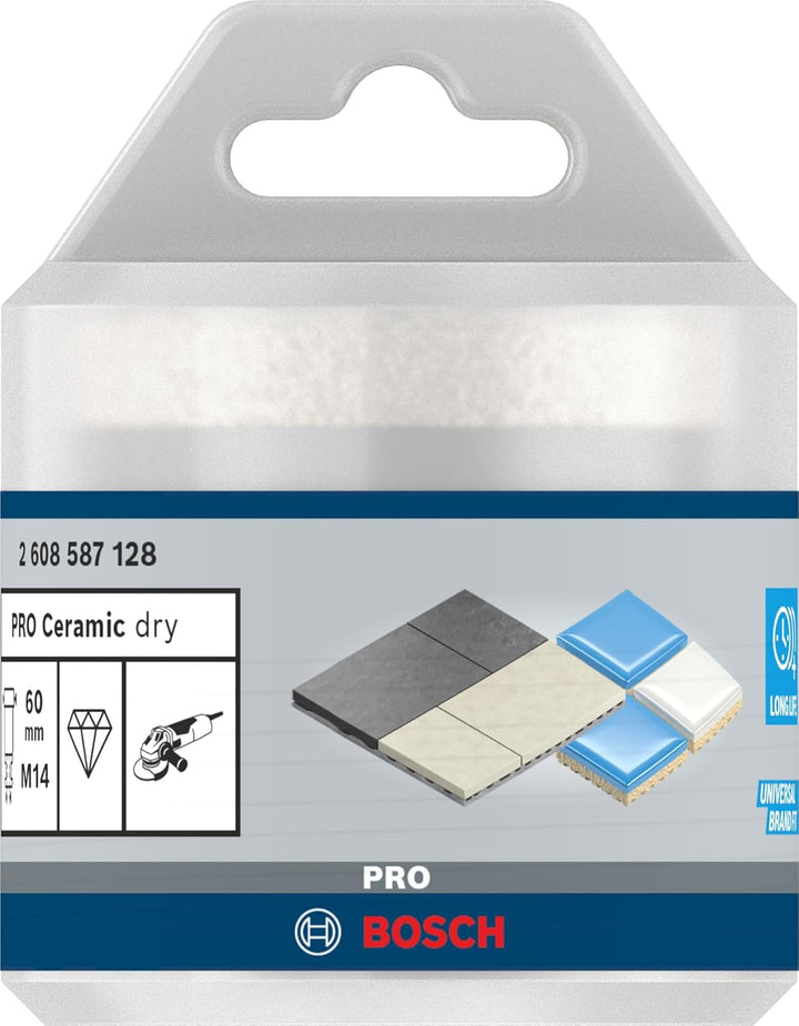 Bosch Professional 1x Diamanttrockenbohrer Dry Speed Best for Ceramic (für Trockenbohren von Hartker
