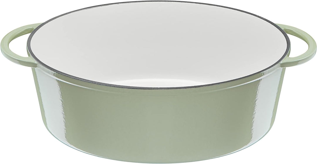 Tefal E25806 LOV Ovaler Bräter 34 cm | wiedergewonnenes Gusseisen | optimale Wärmespeicherung | für