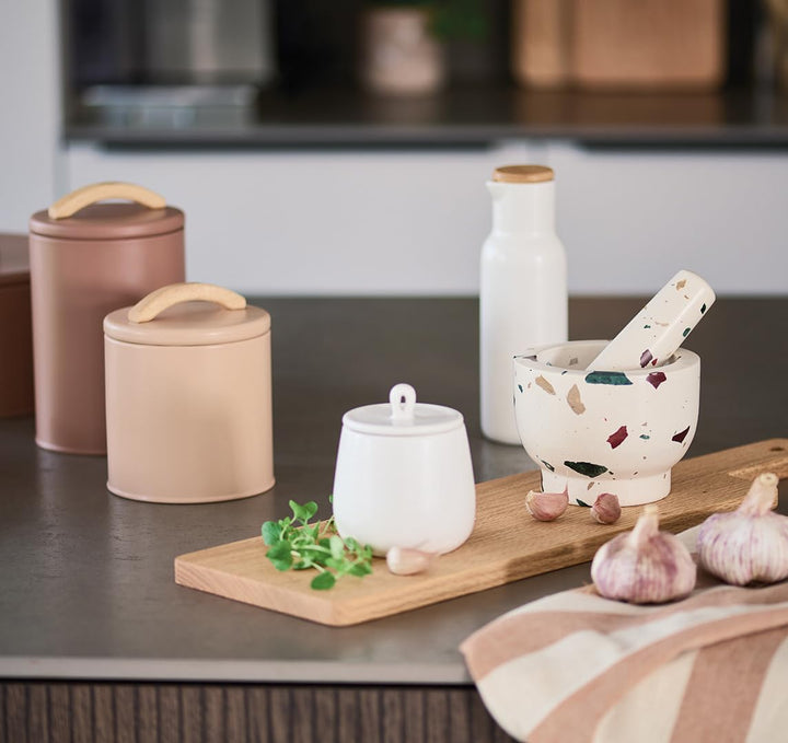 Zeller 24520 Mörser & Stössel-Set, Terrazzo