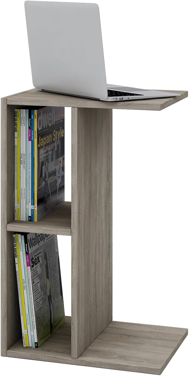 VCM Holz Beistelltisch | Couchtisch schlicht | Masse ca. H. 63 x B. 40 x T. 30 cm | Wohnzimmertisch