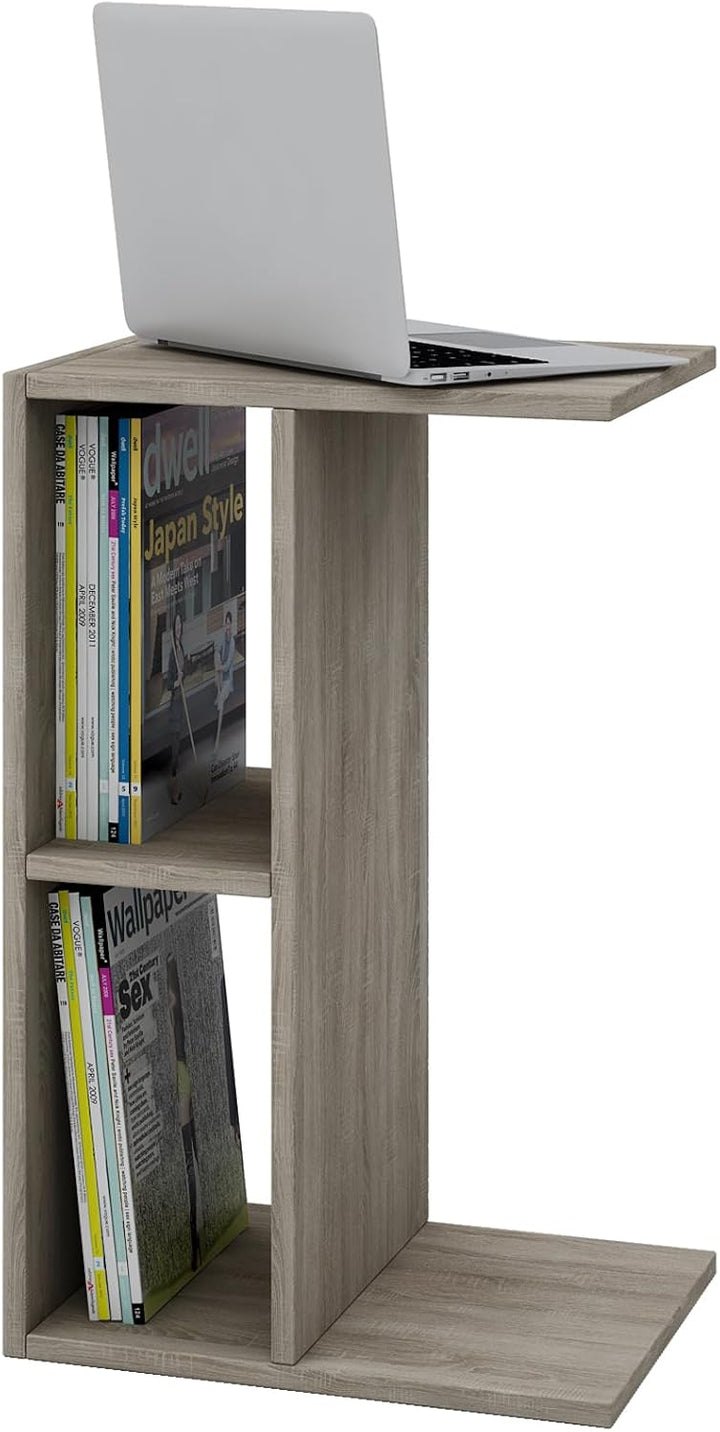 VCM Holz Beistelltisch | Couchtisch schlicht | Masse ca. H. 63 x B. 40 x T. 30 cm | Wohnzimmertisch