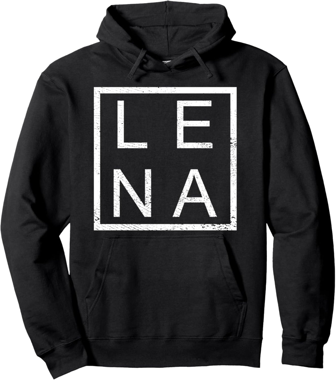 Lena Personalisiert, Lena Name, Frau Lena Pullover Hoodie