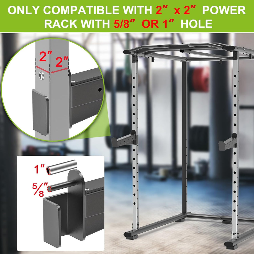 Kipika Sicherheits-Spotter-Arme für 5,1 x 5,1 cm und 7,6 x 7,6 cm Power-Racks mit 1,6 cm und 2,5 cm