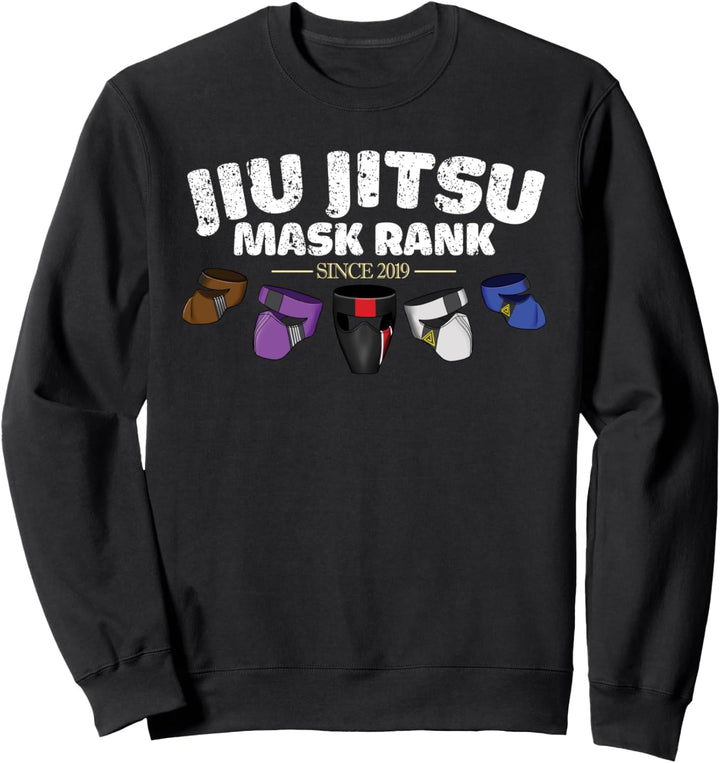 Brazilian Jiu-jitsu Jiu-Jitsu Mask Rank collection BJJ Sweatshirt