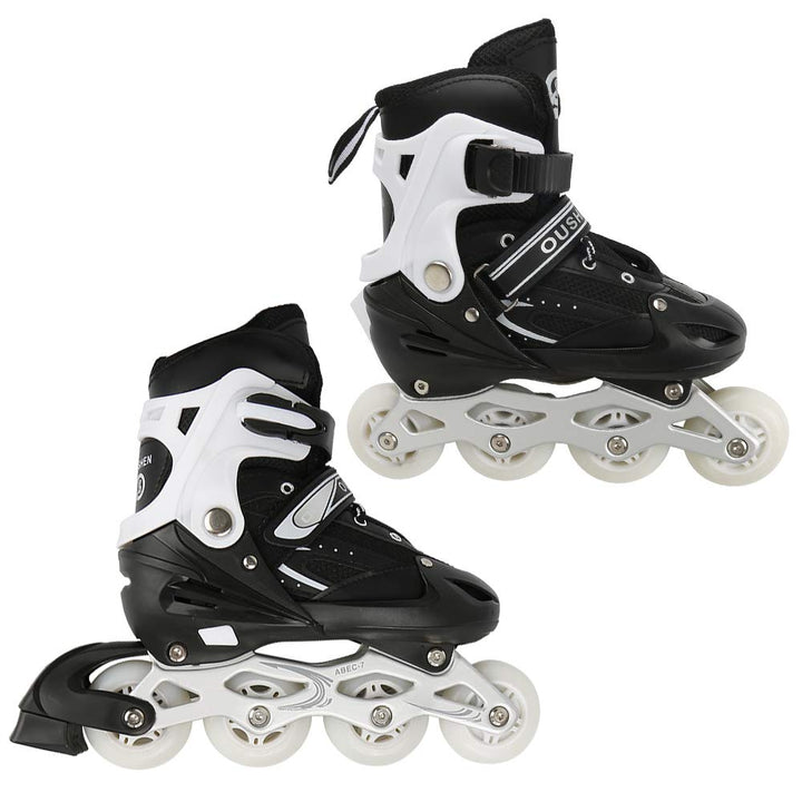 Verstellbare Inline-Skates mit leuchtenden Rädern für Kinder und Erwachsene, für Mädchen und Jungen,