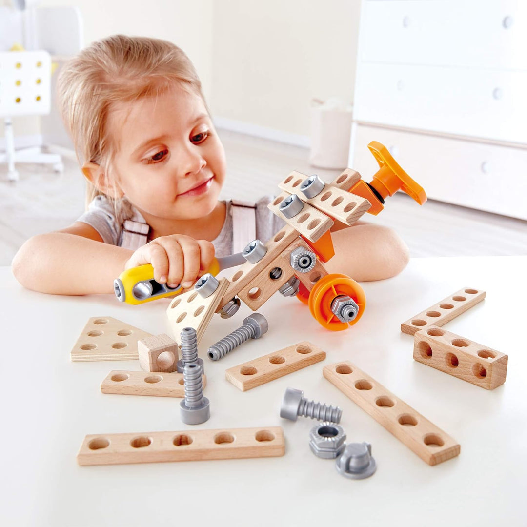 Hape Junior Inventor Erfinder Startet Set, Experimentierset, Mint-Spielzeug, ab 4 Jahre