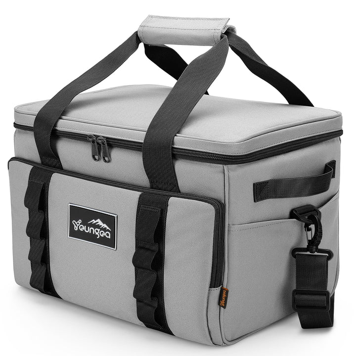 Kühltasche Faltbar, 30L Grosse Wasserdicht kühlbox Thermotasche, Isoliert Auslaufsicher Picknicktasc