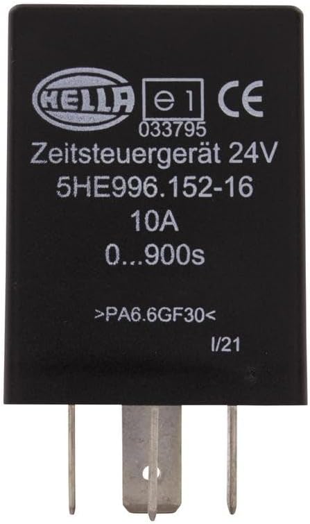 HELLA - Zeitrelais - 24V - Anschlussanzahl: 5 - Wechsler - 5HE 996 152-161