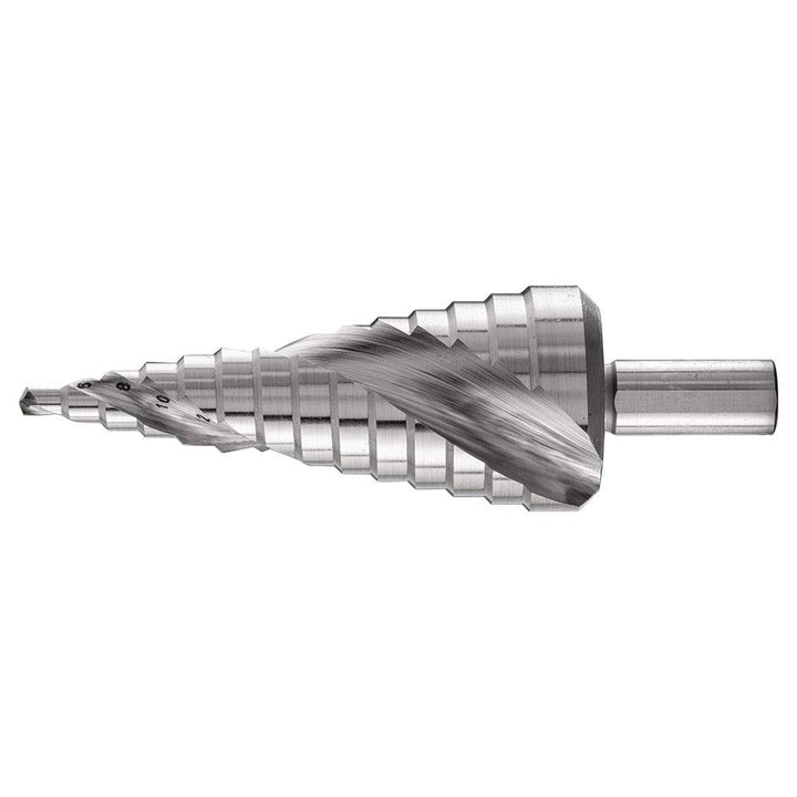 PFERD HSS Stufenbohrer | 14 Stufen Ø 4-30 mm, 3-Flächenschaft-ø 10 mm | 25201038 – zum gratfreien Bo