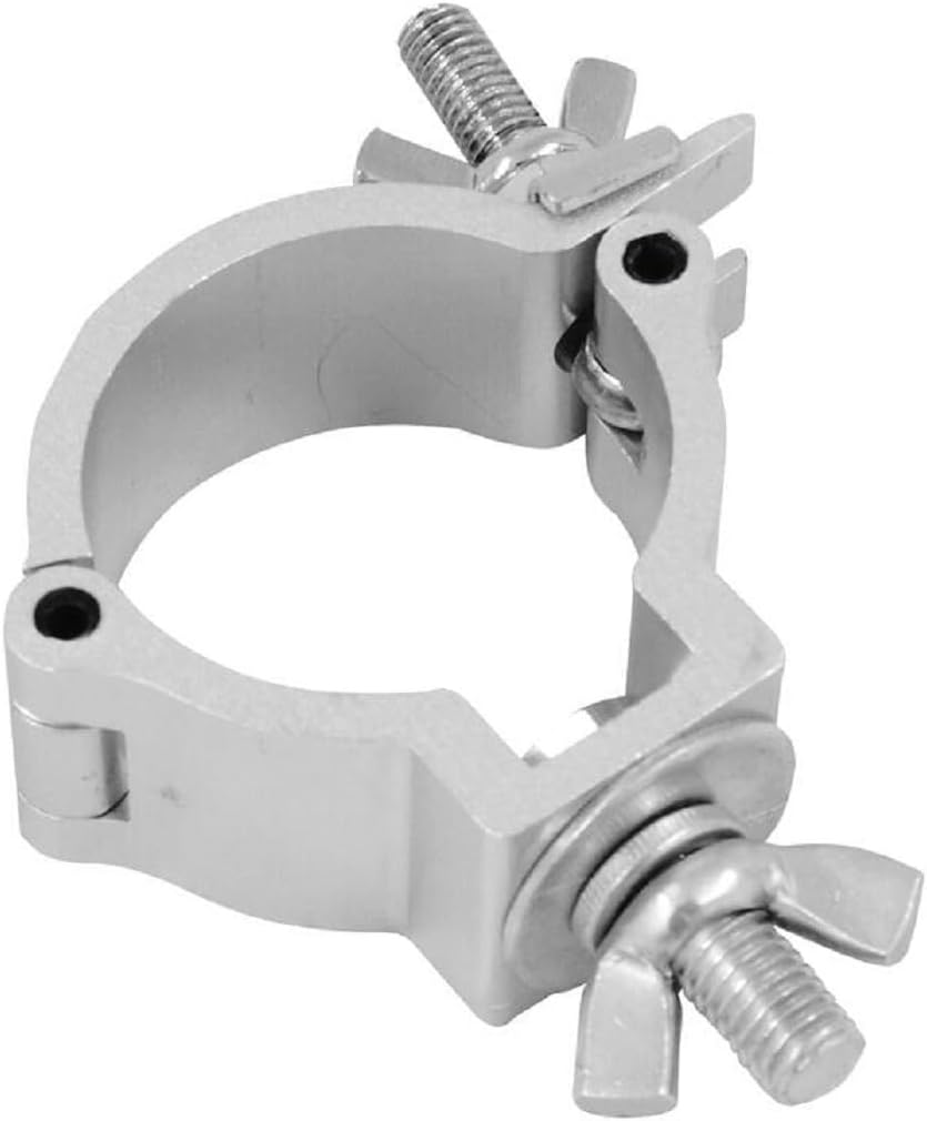 6 x Eurolite TPC-10 Half Coupler 30 mm breit Scheinwerferhaken Theaterhaken Schelle Montagehaken für