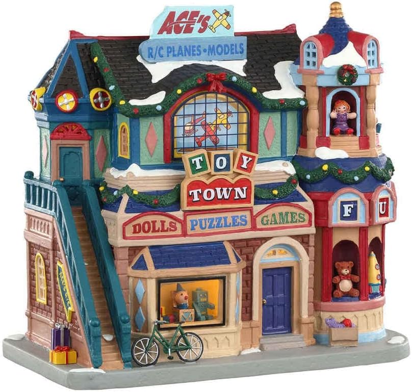 Lemax - Toy Town 05653 Spielwarenhandel Spielzeuggeschäft Weihnachtsdorf Winterdorf