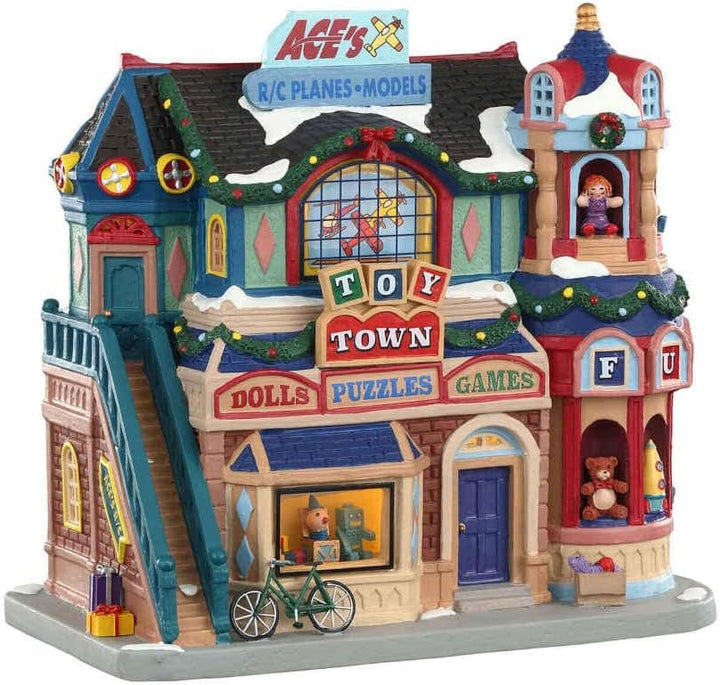 Lemax - Toy Town 05653 Spielwarenhandel Spielzeuggeschäft Weihnachtsdorf Winterdorf