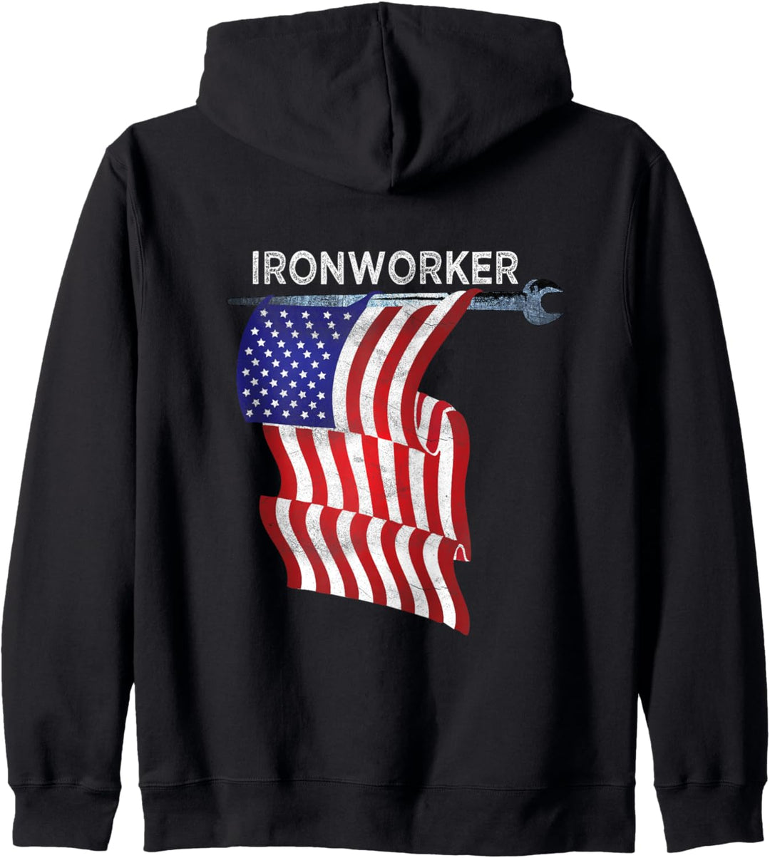 Ironworker Shirts Gift Design On Back Of Shirt Kapuzenjacke
