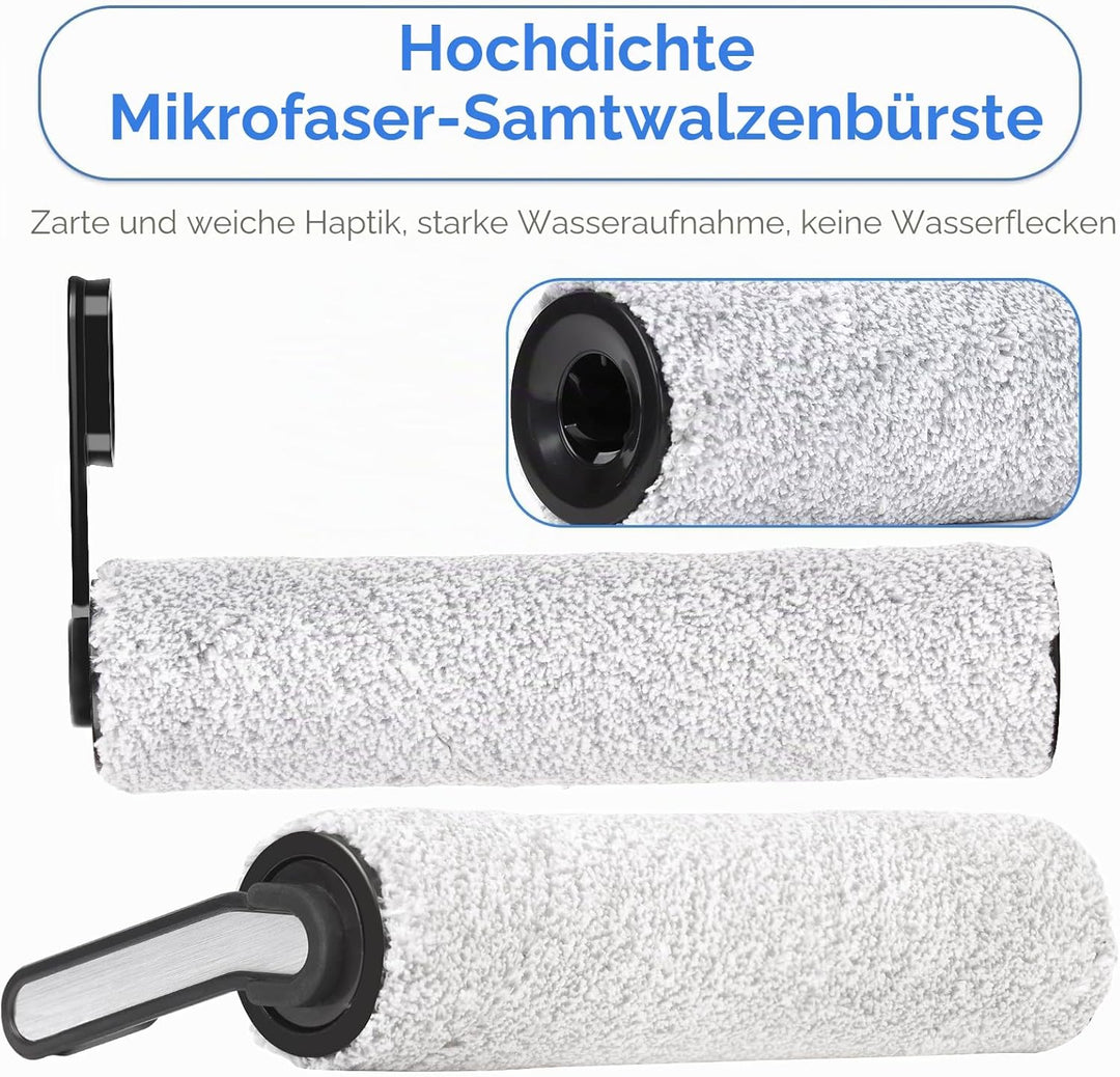 (4 Stück) Ersatz Bürstenrollen Kompatibel Mit Tineco Floor One S5/ Floor One S5 Pro/iFLOOR 5 Breeze