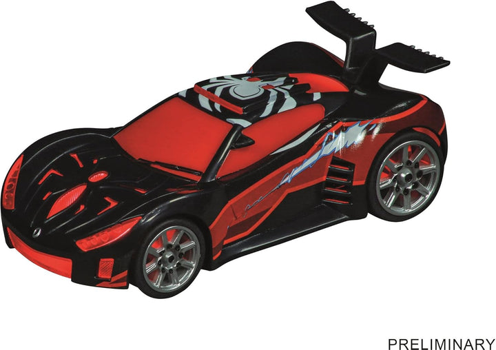 Carrera - 20062580 - Carrera GO!!! Spider Racing Rennbahn-Set I Rennbahn mit lizensierten Slotcars |