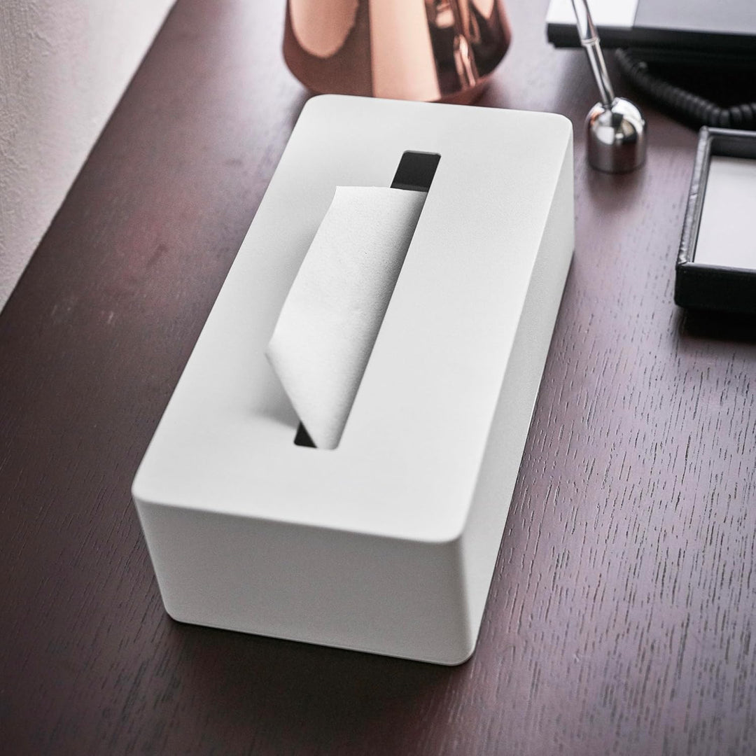 Tissue case - Tower - white Weiss, Weiss