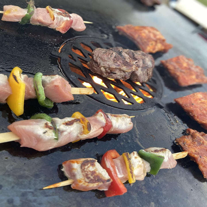 Grill Einsatz "Raute" Ø 40cm für Feuerring #104
